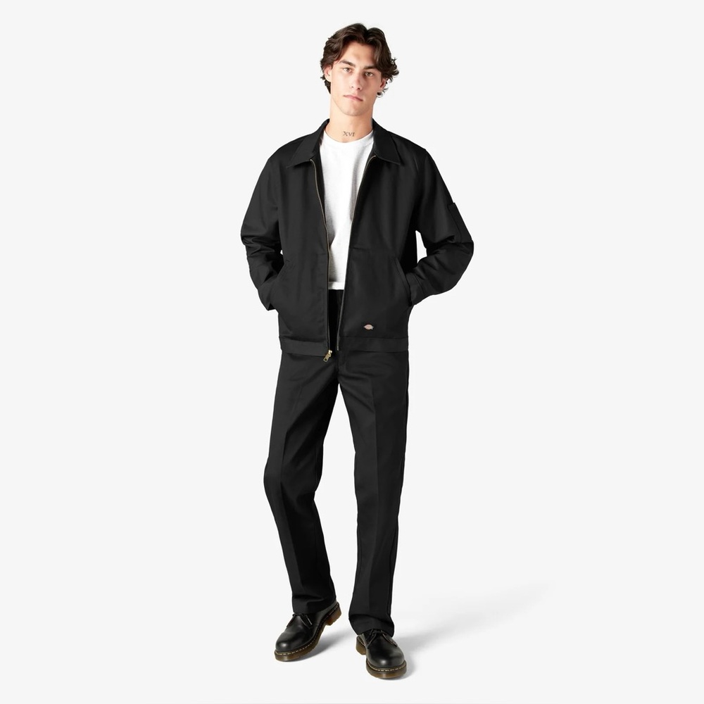 Dickies Unlined Eisenhower "Gas Chore" Jacket Black Size Large NEW - Picture 6 of 14